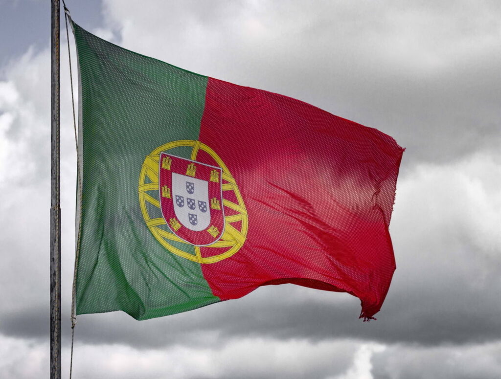 Bandeira portuguesa.